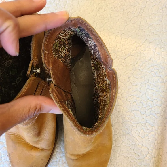 Sperry - Logo - Top-Sider tan leather ankle boots - Picture 12 of 13